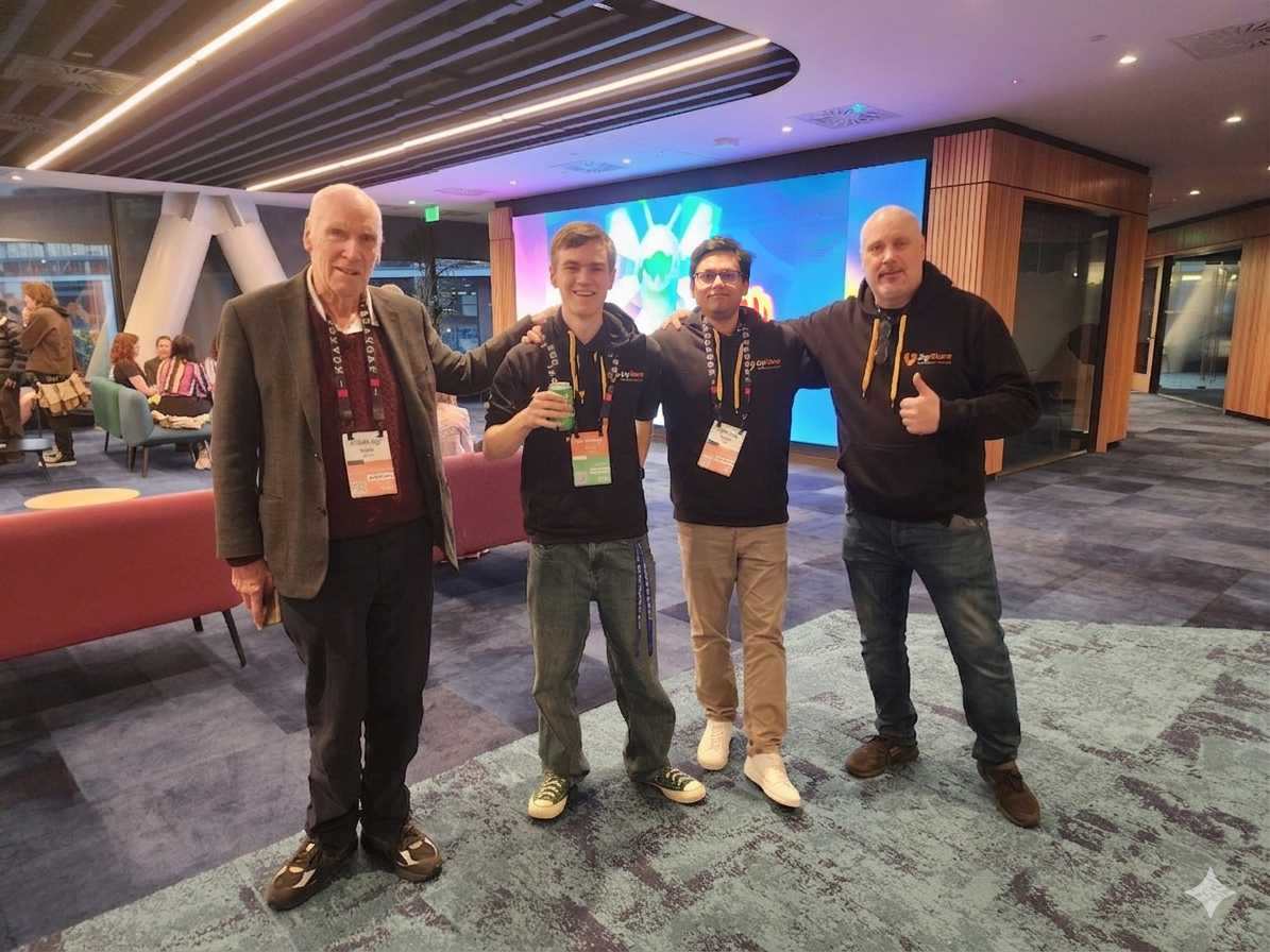 The JigShare team in Wellington